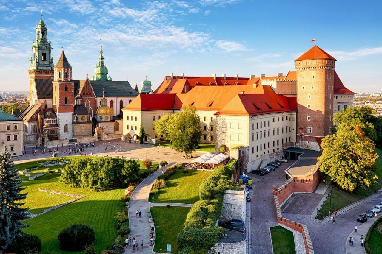Luxury Retro Apartment, City Center, Wifi Krakow Luaran gambar