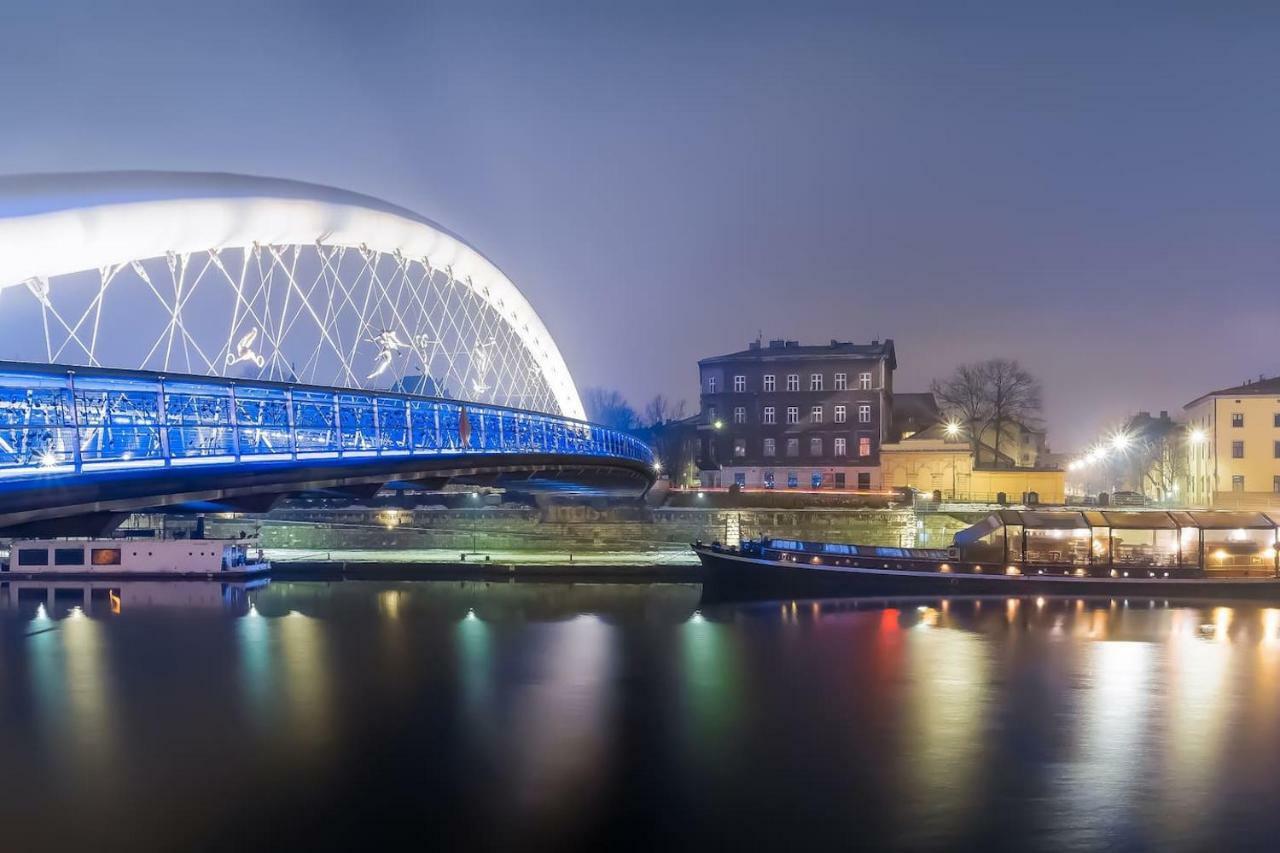 Luxury Retro Apartment, City Center, Wifi Krakow Luaran gambar